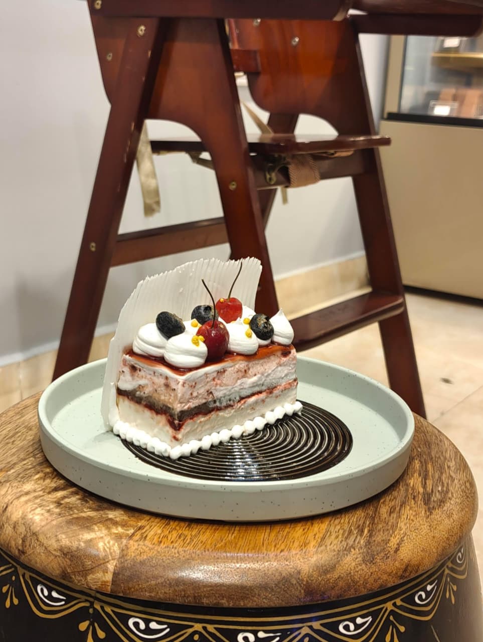 White Chocolate Strawberry Mousse